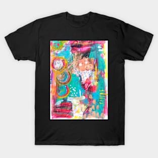 Expressive Abstract Fun T-Shirt